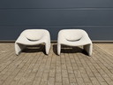 Artifort F598 Groovy fauteuils in Nieuwstaat!! Pierre Paulin