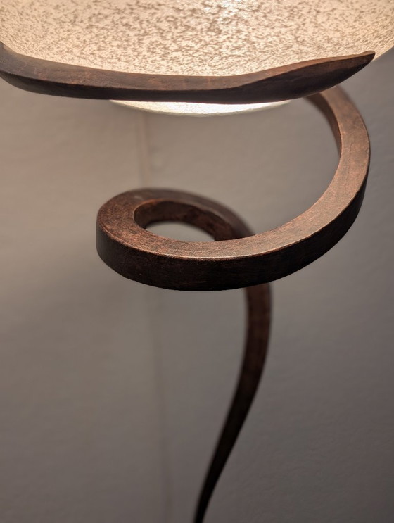 Image 1 of Lámpara de techo atmosférica para montaje en pared, tipo TEO de Enzo Ciampalini (1.ª de un lote de 2)