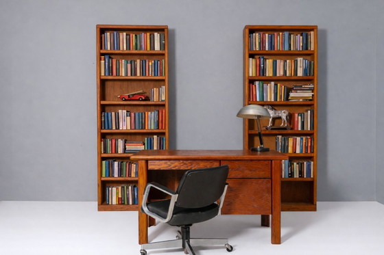 Image 1 of Bureau met bureaustoel, jaren 70, Verenigde Staten