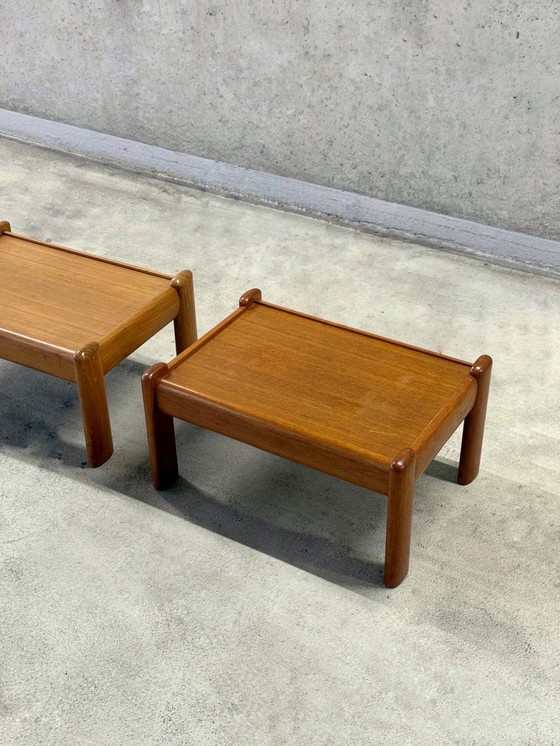 Image 1 of Set di 2 tavolini / comodini Wilhelm Knoll di metà secolo