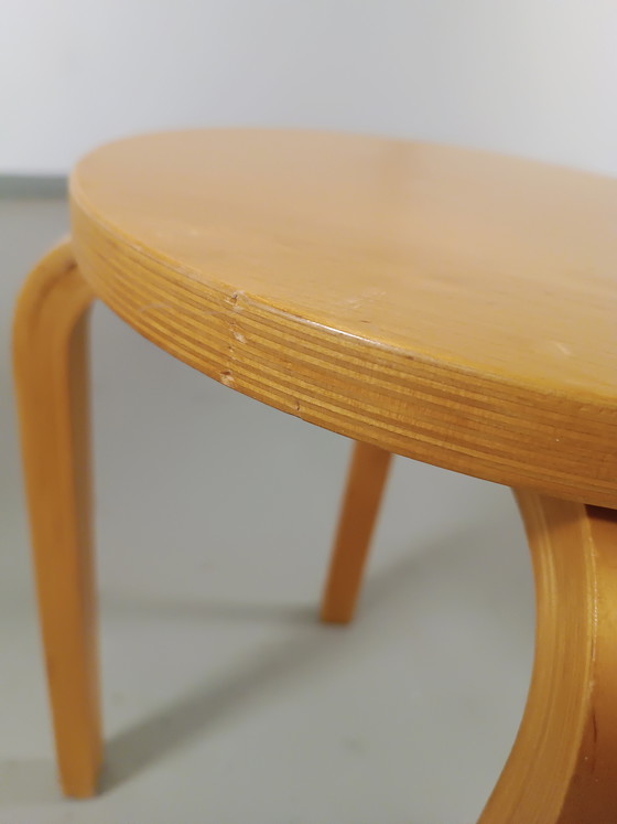 Image 1 of 2 sgabelli vintage di Alvar Aalto per Artek