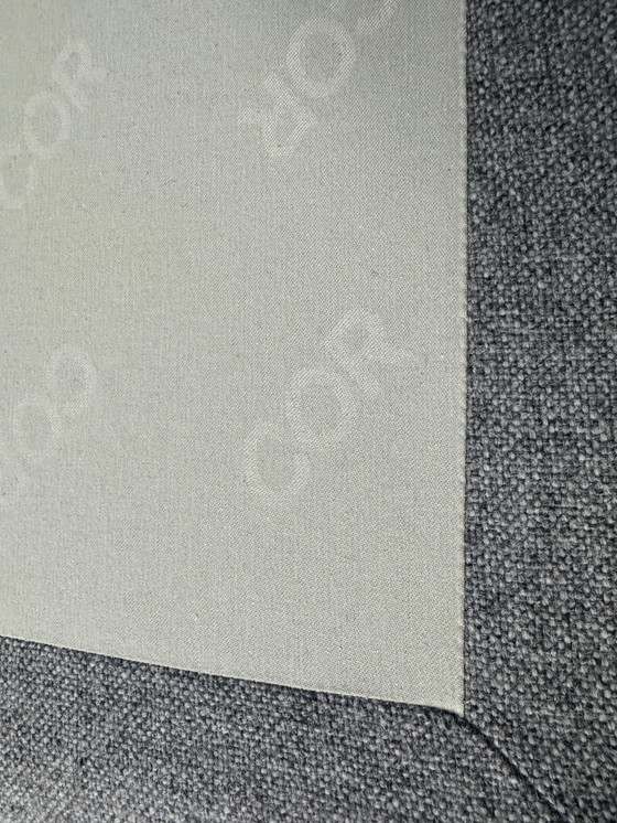 Image 1 of COR Conseta bank 2,5 zits stof grijs set + hoofdsteun