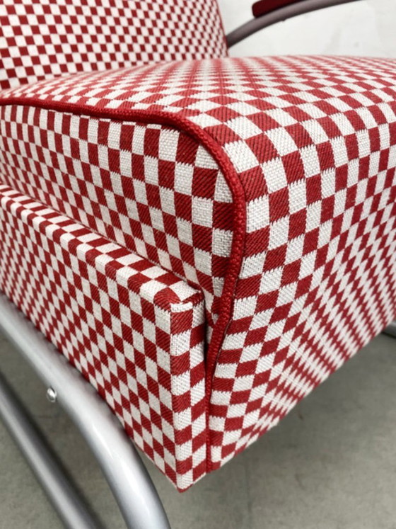 Image 1 of Poltrona Thonet S-411 "Rosso e Bianco"
