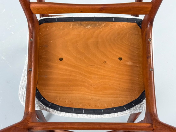 Image 1 of Sillas de comedor danesas de teca de Schionning & Elgaard, década de 1960, juego de 4