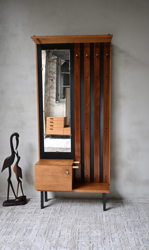 Stilvolle 50er Jahre Garderobe-Kleiderständer