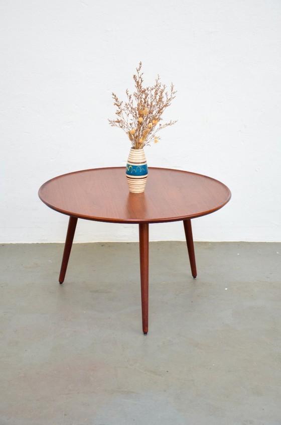 Image 1 of Vintage Deense salontafel, teak, mid-century modern, bijzettafel