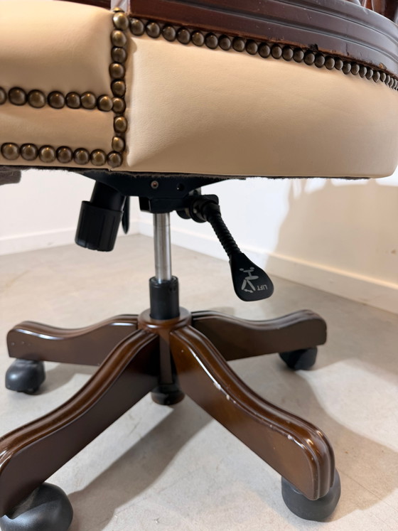 Kapiteinsbureaustoel Mahonie – Bureaustoelen (photo 7 of 9)