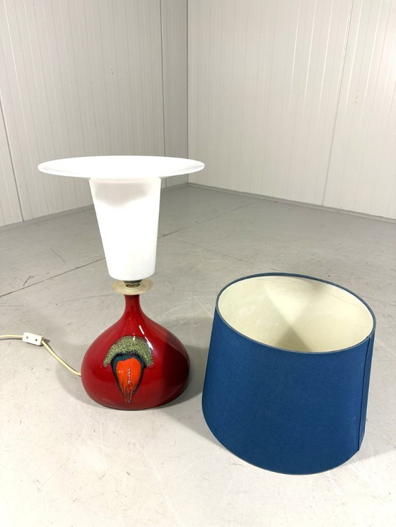 Image 1 of Bjørn Wiinblad ceramic table lamp by for Rosenthal Germany