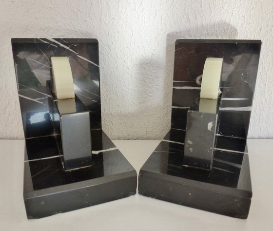 Image 1 of Art Deco boekensteunen.