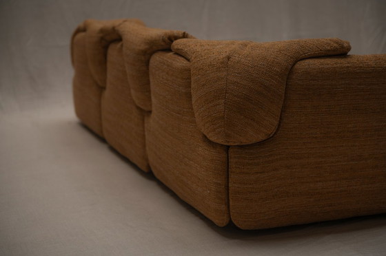 Image 1 of Vertrauliches Dreisitzer-Sofa von Saporiti - Italien 1970er Jahre