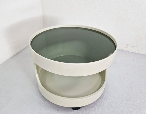 Opal Möbel Luna Space Age side table, 1970s
