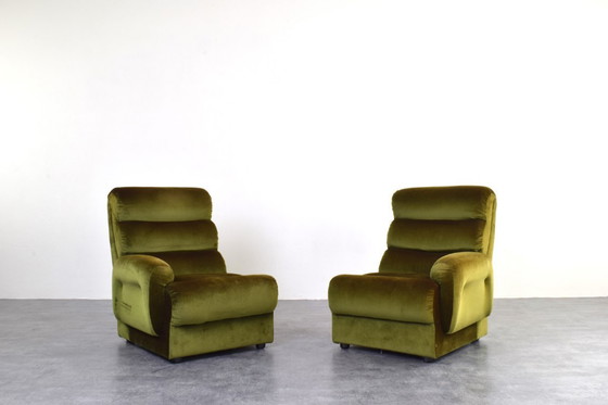 Image 1 of Sofá modular alemán de mediados de siglo, década de 1970.