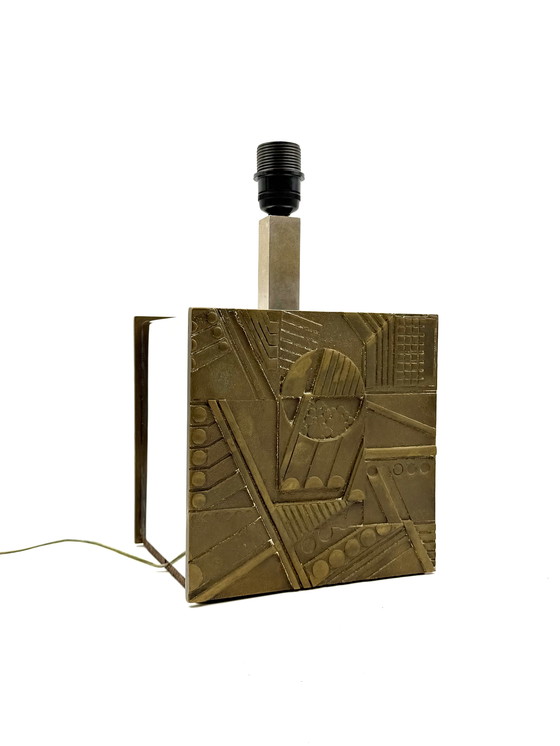 Image 1 of Luciano Frigerio, base de lampe de table Hollywood Regency, Italie 1970