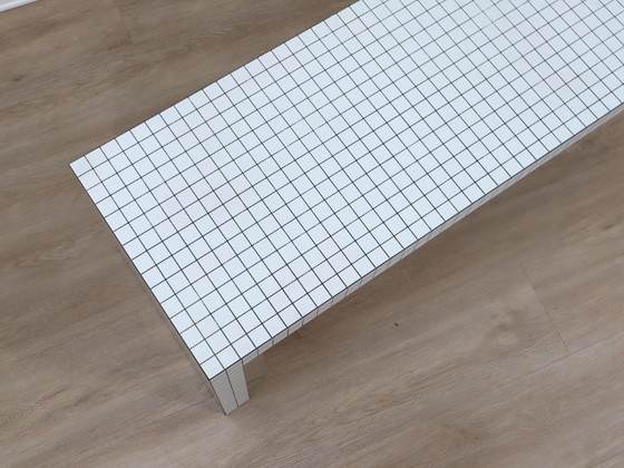 Image 1 of Quaderna-bank van Superstudio, originele productie uit de jaren 70 van Zanotta.