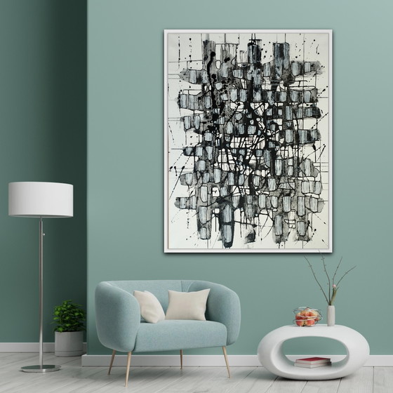 Image 1 of Composition abstraite XXL de Natia Antadze