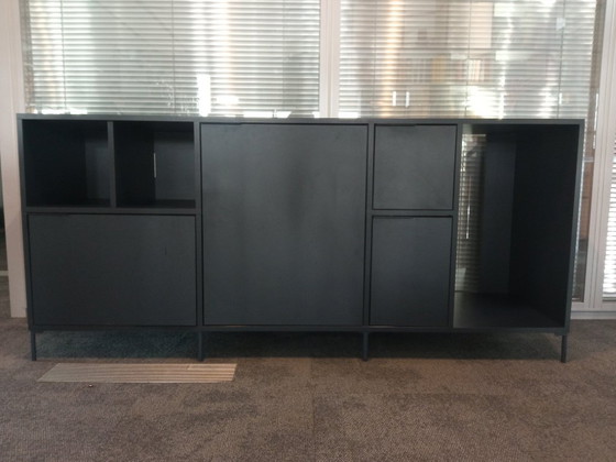 Image 1 of Buffet Tylko bleu avec portes et tiroirs