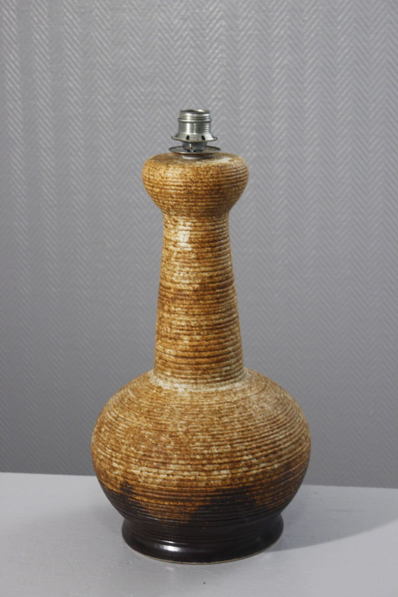 Image 1 of Very large floor lamp base in vintage 1970s ceramic design