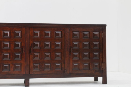Image 1 of Vintage Spanish Brutalist Sideboard