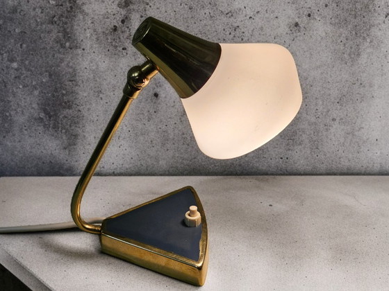 Image 1 of Zeldzaam bedlampje, Mid Century