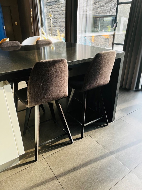 Image 1 of 4 sgabelli da bar grigio/antracite di MOOD