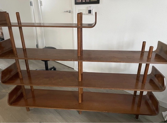 Image 1 of Originele Willem Lutjens stokkenkast (Den Boer Gouda) – jaren '50