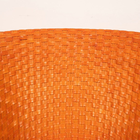 Sillón de ratán trenzado naranja, Bonacina, Sillones, Cuero, Modern (foto 9 de 15)