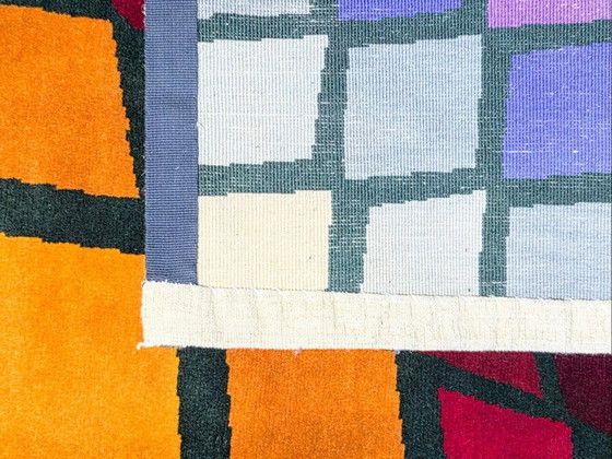 Victor Vasarely Tromba Rug – Hand-Knotted Wool, Limited Edition 2/8 (225x225cm) – Rugs & carpets (photo 9 of 10)