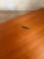 Vintage modernist teak Desk – Metal (photo 16 of 20)
