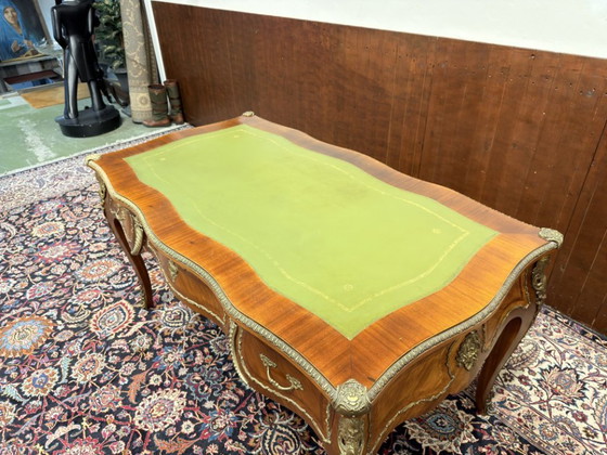 Scrivania antica francese Luigi XIV – Scrivanie, Leather, Wood (photo 20 of 22)