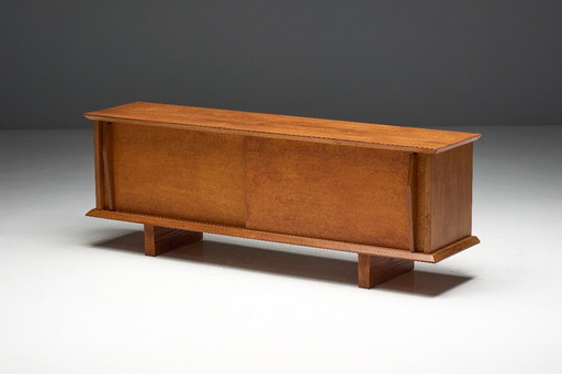 Sideboard von Charlotte Perriand & Atelier Jean Prouvé, Frankreich, 1954