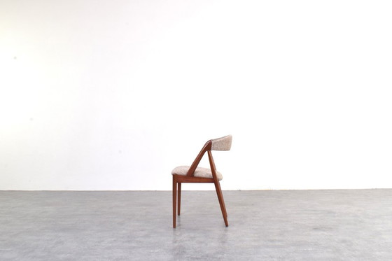 Image 1 of Chaises en teck style Mid-Century, modèle 31, par Kai Kristiansen pour Schou Andersen, années 1960, lot de 4