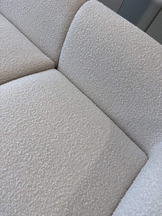 Image 1 of Off-White Japandi Corner Sofa Bouclé