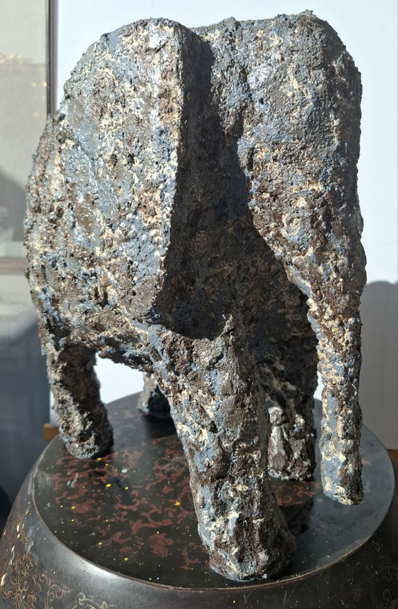 "ELEFANTE" – van de Velde, Sculture, Pietra, Carta (photo 10 of 12)