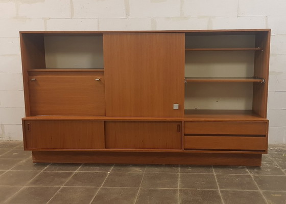 Mobile da parete Topform stile XL anni '70 – Armadi a muro, Glass, Metal (photo 4 of 21)