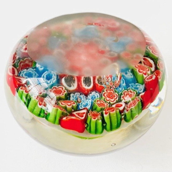 Image 1 of Fermacarte vintage millefiori di Murano anni '70