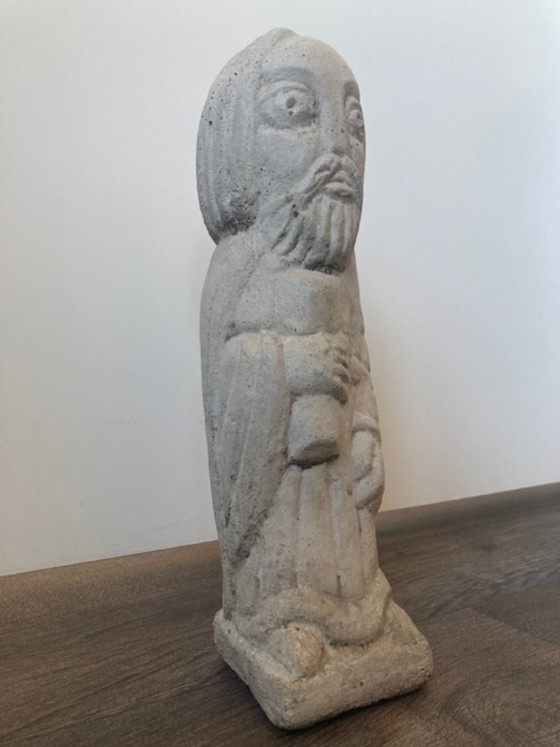 Image 1 of Steinskulptur, Mönch. Schwer!