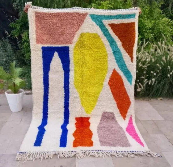 Alfombra de lana marroquí 250cm x 150cm – Wool, Modern (photo 2 of 11)