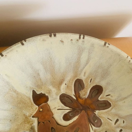 Grand plat en céramique émaillée par J.G. Picard, années 60-70 – Accessoires de table, Ceramic (photo 3 of 13)