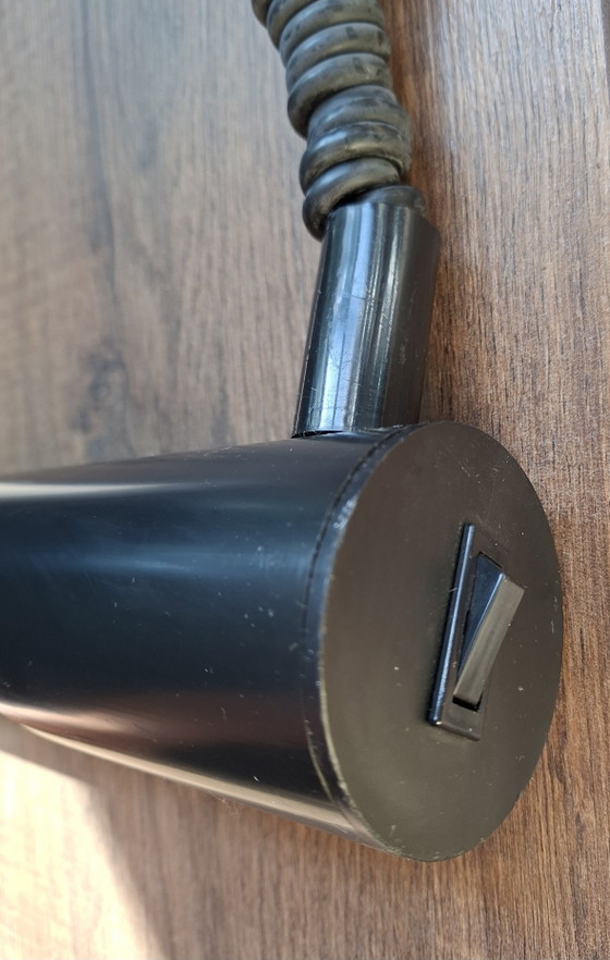 Original Massive Black Tube Lamp from the 70s/80s – Pendant lamps, Metal, Plastic (photo 7 of 7)