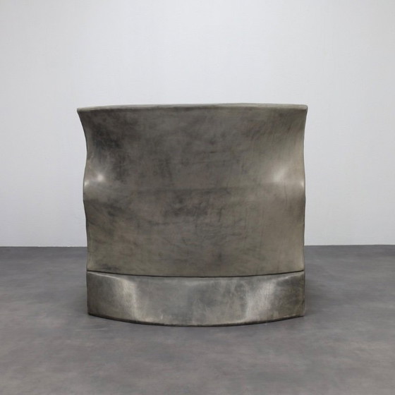 Image 1 of Lounge Chair & Ottoman di Giovanni Offredi per Saporiti, anni '70