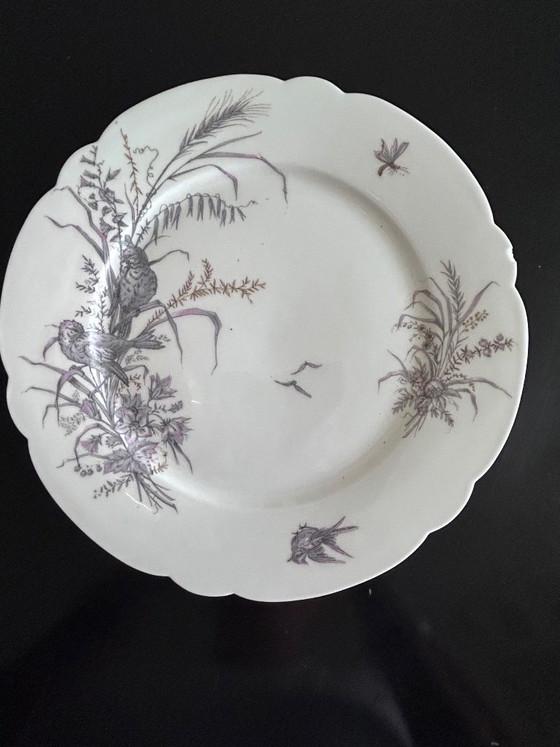 8 Porcelain Plates and Platter Ch. Pillivuyt & Cie – Crockery (photo 8 of 16)