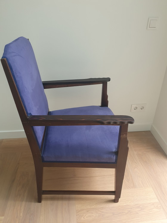 Image 1 of Fauteuil de l'école d'Amsterdam