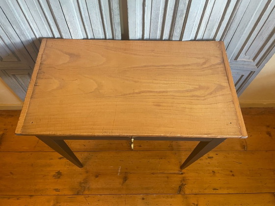 Small table French side table with drawer – Wood (photo 4 of 10)