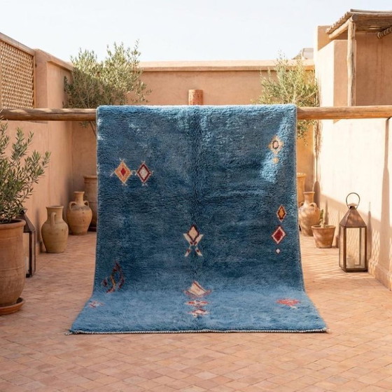Image 1 of Marokkaans handgemaakt Berber wollen tapijt 250cm x 150cm