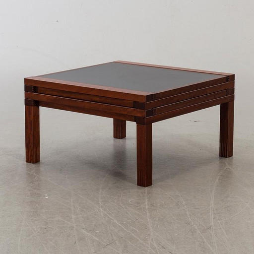 Hexa Bellato wood coffee table with black
