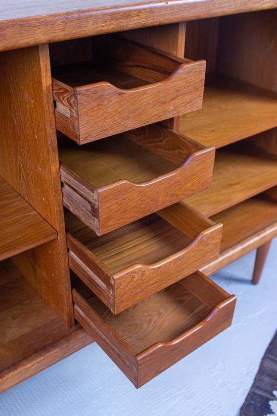 Image 1 of Vintage teak sideboard chest of drawers Danish Silkeborg Mid Century 60s