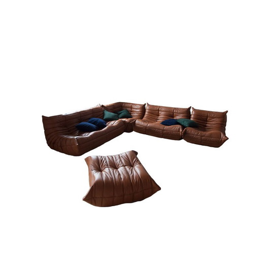 Togo vintage lounge set by Michel Ducaroy for Ligne Roset, France 1970