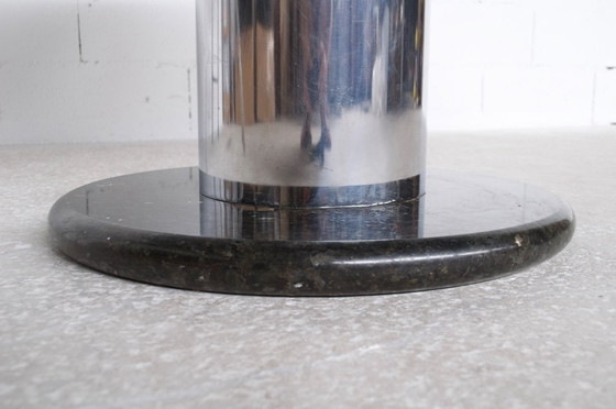 Image 1 of LOTOROSSO TABLE BY ETTORE SOTTSASS POLTRONOVA MARBLE PUBLISHER 1965