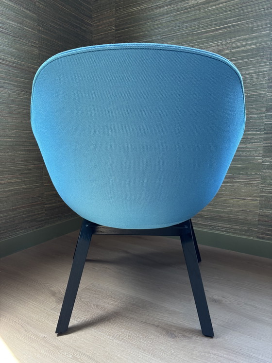 HAY About a Lounge Chair AAL83 - Blu - Set da 3 – Sedie e poltrone, Textile, Wood (photo 5 of 12)