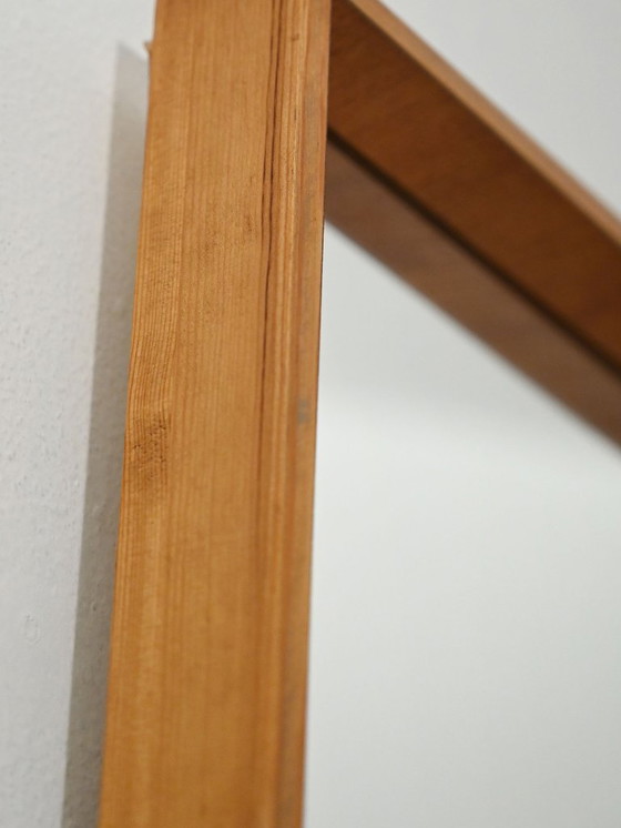 Image 1 of Zweedse teakhouten spiegel van Arne Wahl Iversen